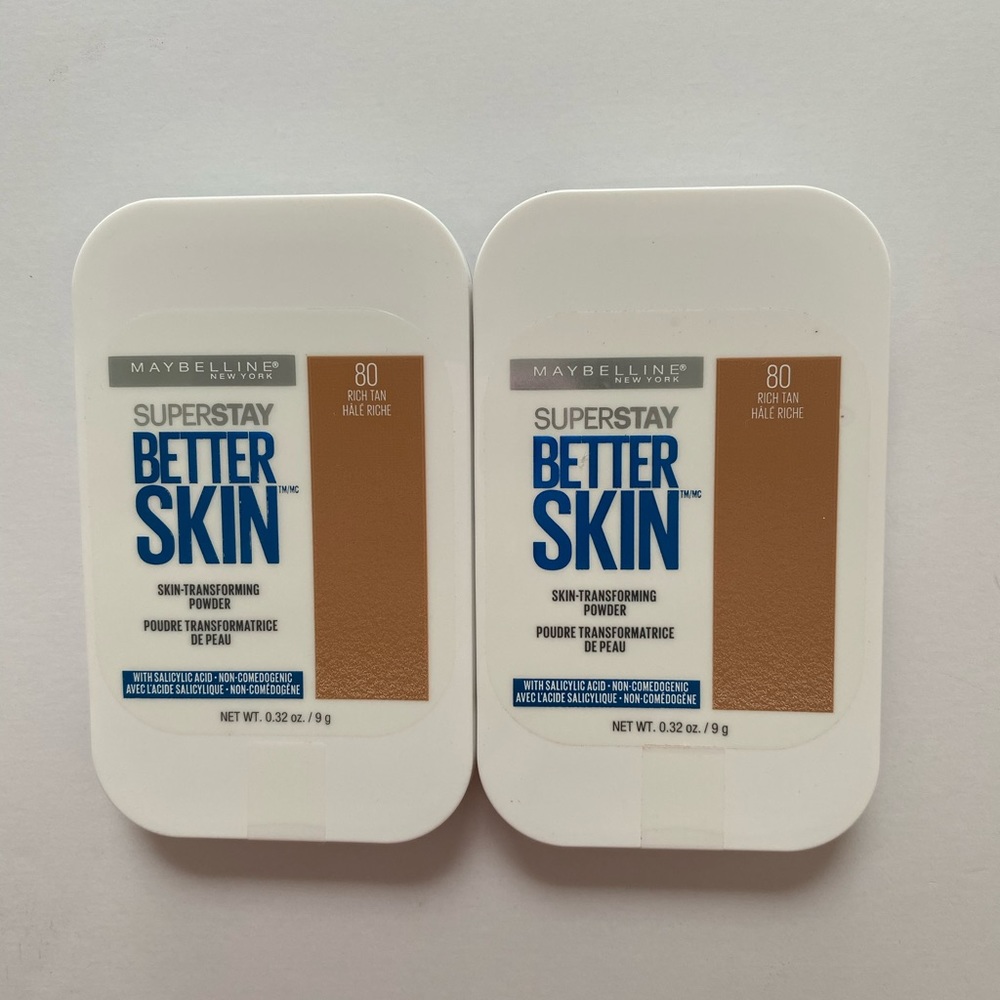 2 Maybelline superstay skin transforming powder